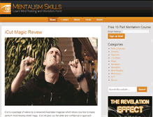 Tablet Screenshot of mentalismskills.com